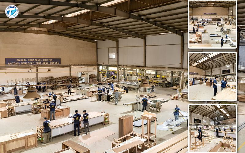 Tiêu Chí 1: Hệ Thống Máy Móc Và Hạ Tầng Tại Xưởng Sản Xuất Đồ Gỗ Nội Thất Cao Cấp